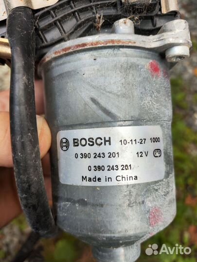 Моторредуктор стеклоочистителя bosch kalina