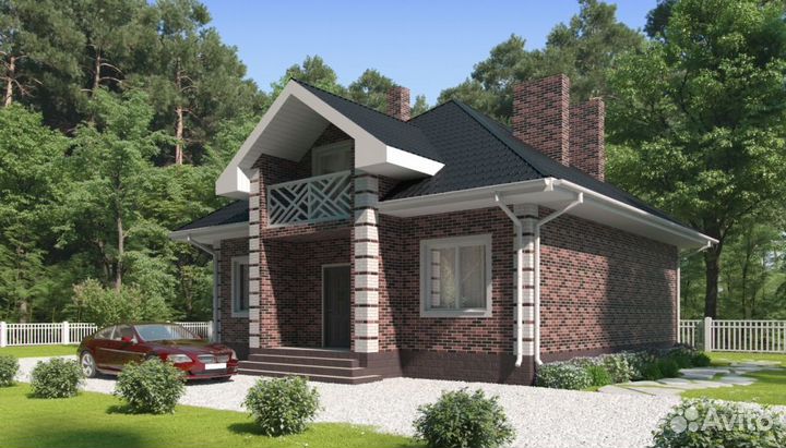 Проекты домов для ипотеки и строительства - 217,6