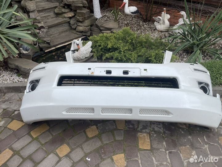 Бампер в сборе на toyota land cruiser prado 150