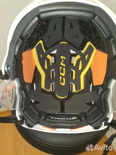 Хоккейный шлем CCM tacks 720 M WHT белый