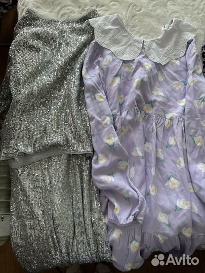 Детские вещи пакетом для девочек 134 140