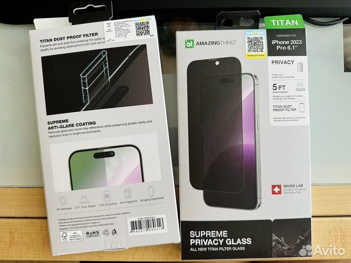 Стекло Amazingthigs для iPhone 15 Pro