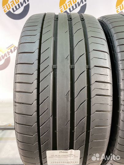 Continental ContiSportContact 5 SUV 255/40 R20 104Y