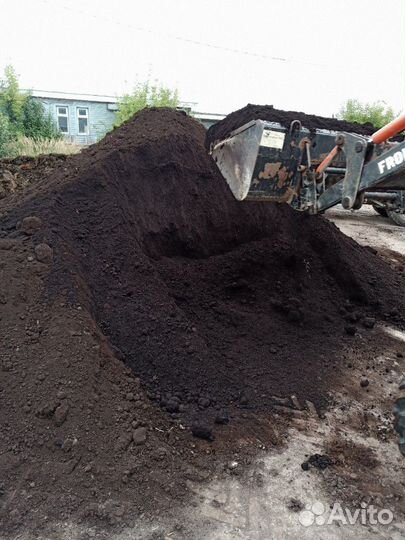 Торф, чернозем, перегной, земля, навоз