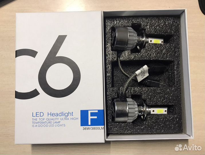 Новые - Светодиодные лампы LED c6