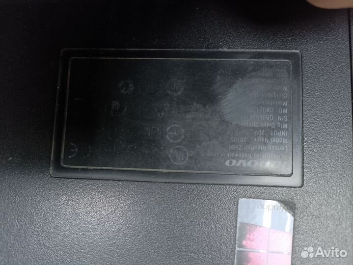 Ноутбук lenovo Z580