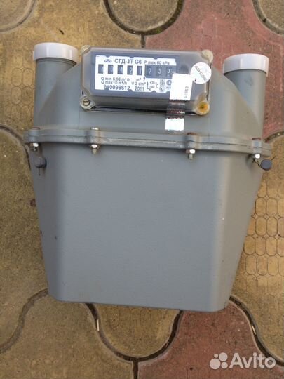 Газовый счетчик бу