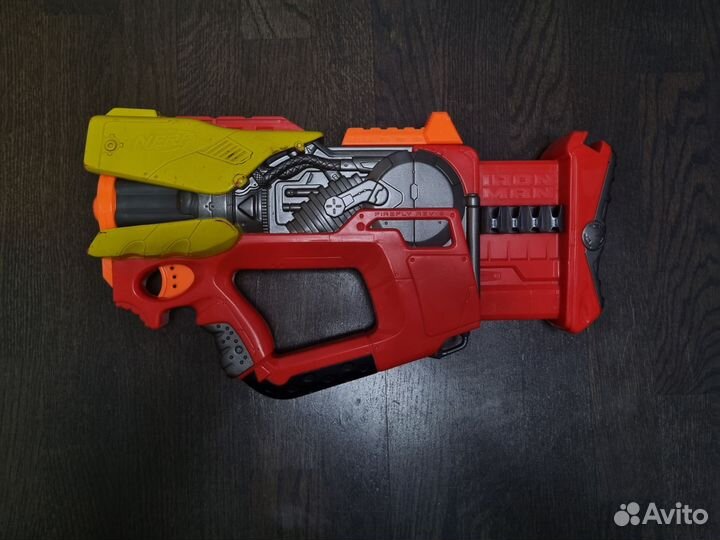 Nerf firefly rev-8 iron MAN