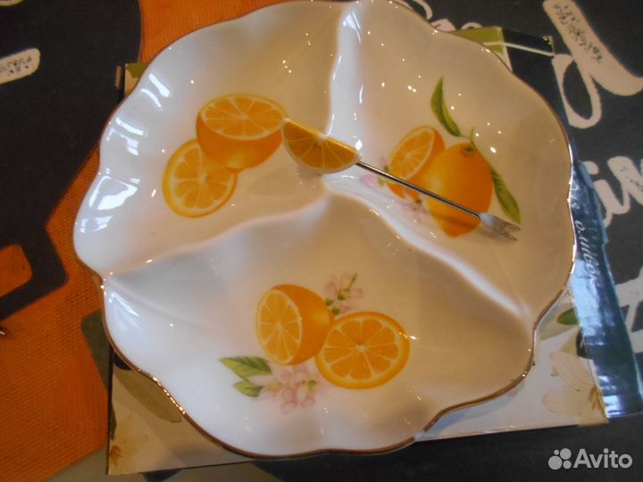 Новая менажница + вилочка