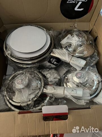 Набор посуды inox Swiss 17 предметоа