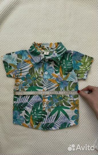 Костюм шорты и рубашка