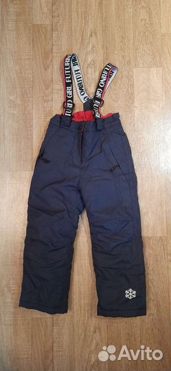 Зимние штаны для девочки 110