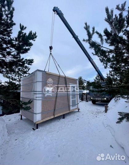 Баня деревянная