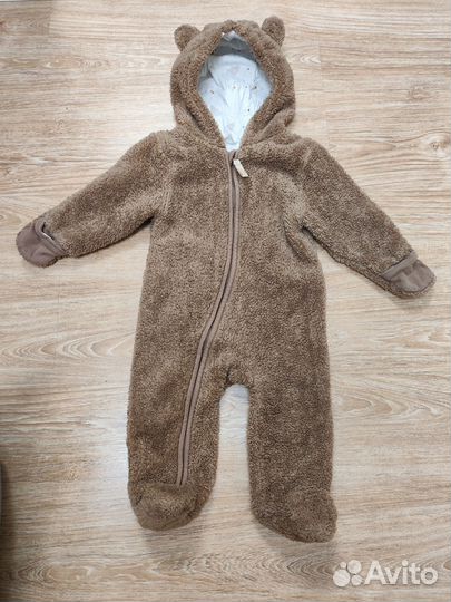 Комбинезон плюшевый 74