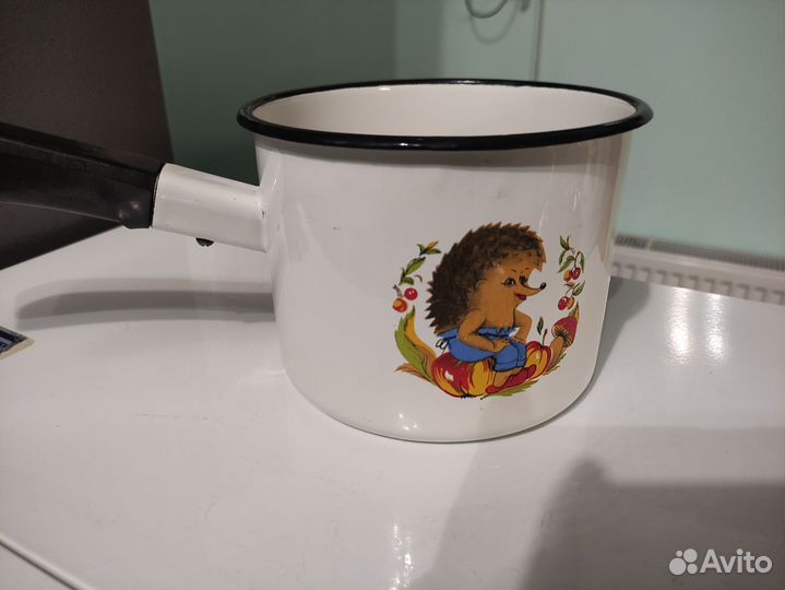 Ковш эмалированный СССР