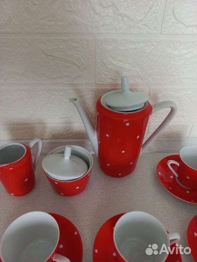 Кофейный сервиз гдр kahla