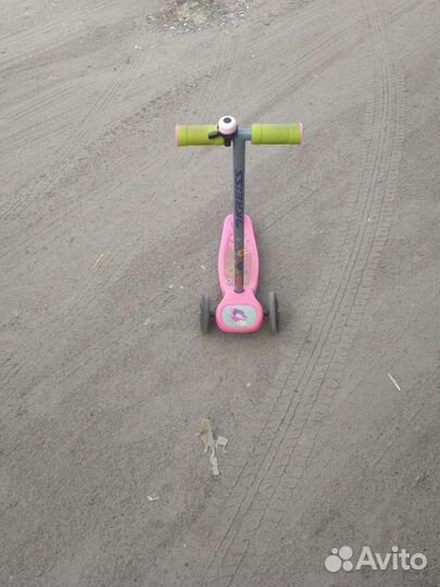 Самокат детский трехколесный бу