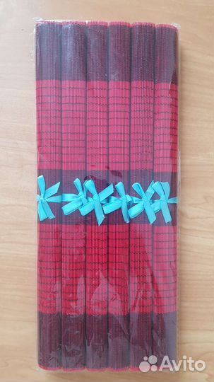 Набор бамбуковых ковриков для суши