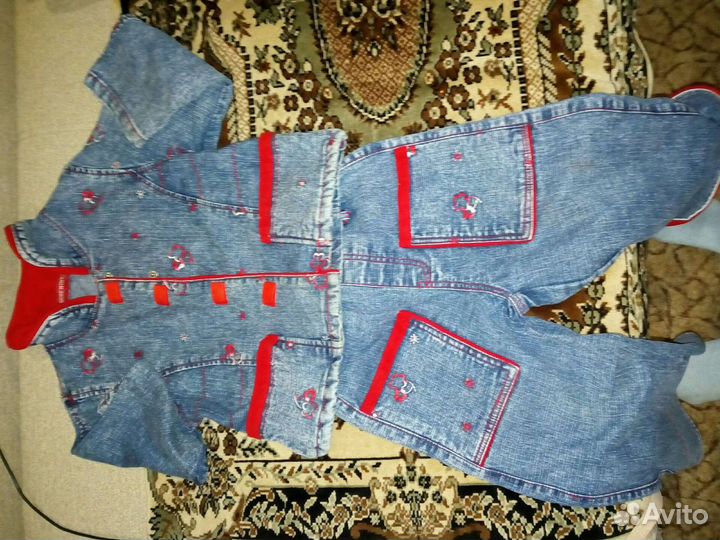 Джинсовые костюм