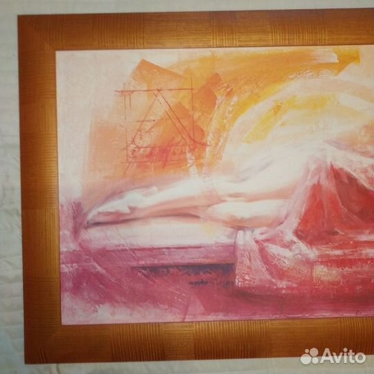 Картина Талантбека Чекирова. Репродукция. Большая