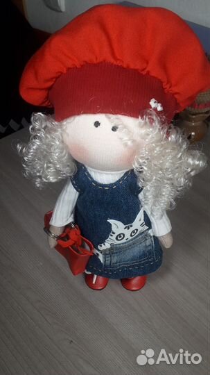 Интерьерная кукла ручной работы