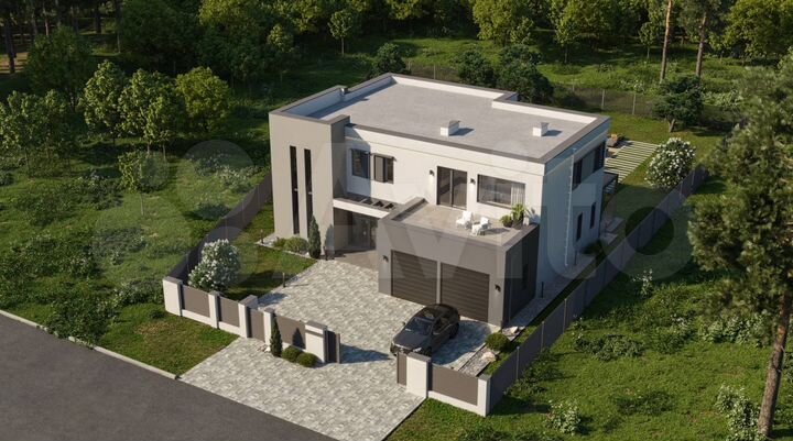 Коттедж 400 м² на участке 14,2 сот.