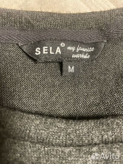 Платье sela женское c вышивкой