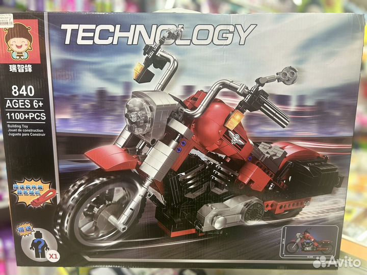 Конструктор Мотоцикл Харлей