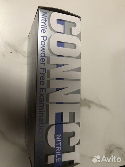 Перчатки медицинские нитриловые