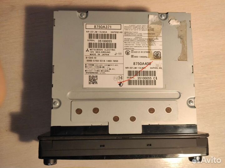 Магнитола гу Mitsubishi J-11 canbox