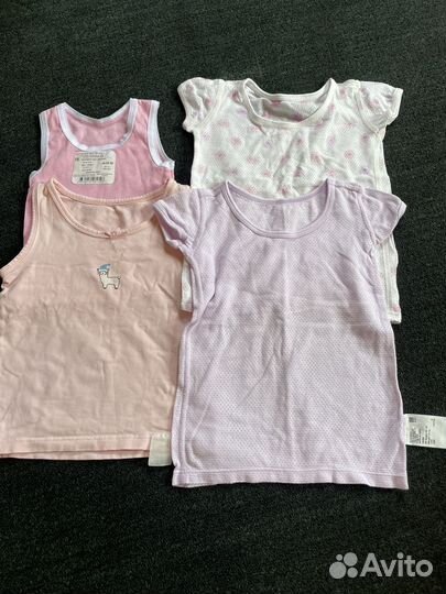 Пакет детских вещей на девочку 0-12