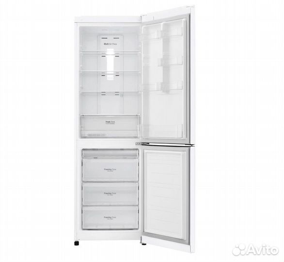 Холодильник LG GA-B419sqgl, белый