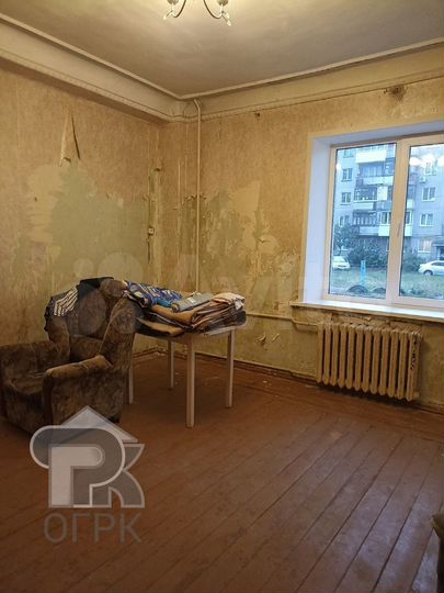 Комната 20,6 м² в 1-к., 1/2 эт.