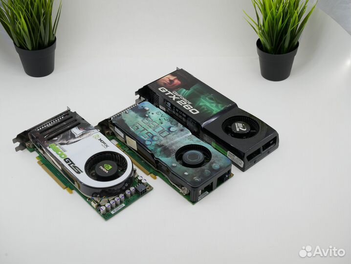 Видеокарты для коллекции GTX 8800/GT/GTX 260/280
