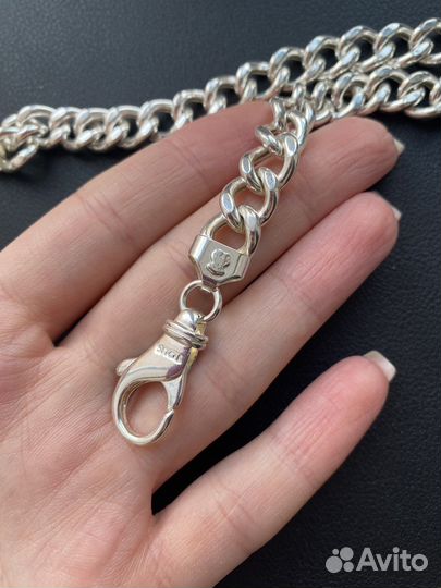 Серебряная цепь tous