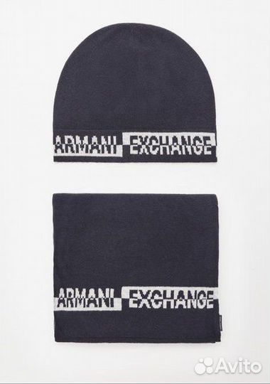 Шапка и шарф AX, оригинал