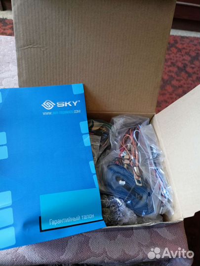 Автосигнализация с прогревом,новая