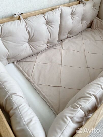 Бортики в детскую кроватку