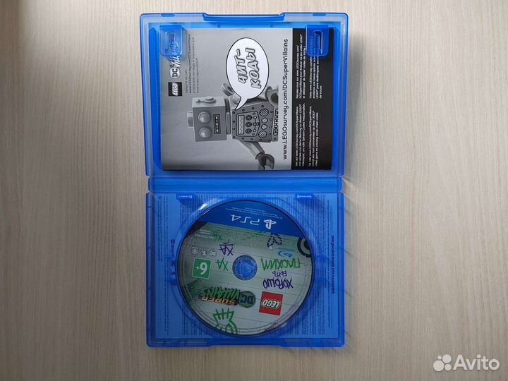 Игра для приставки ps 4 Lego DC Super Villains