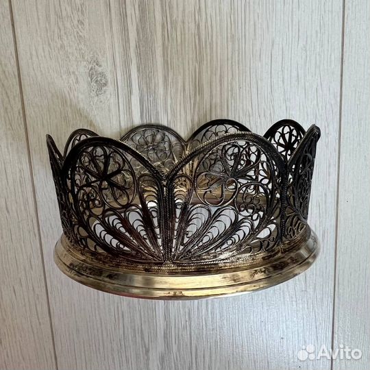 Подставка-сахарница (мельхиор) СССР, 1970-1990 гг