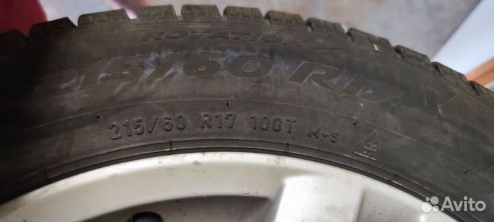 Колеса зимние Pirelli 215/60 R17 5/114.3