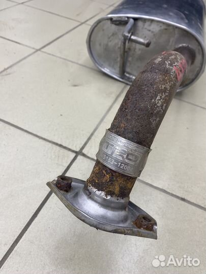 Глушитель allion, fielder TRD