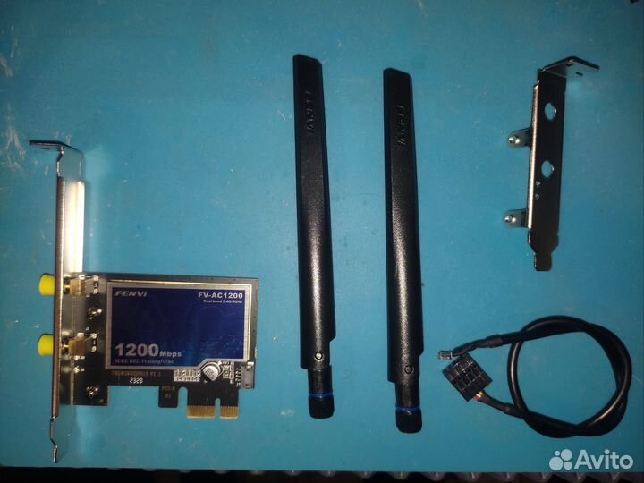 Скоростной Wi-Fi + Bluetooth адаптер PCI Express