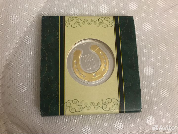 Серебрянная монета 999