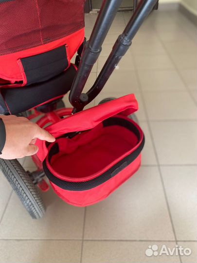 Велосипед детский с родительской ручкой