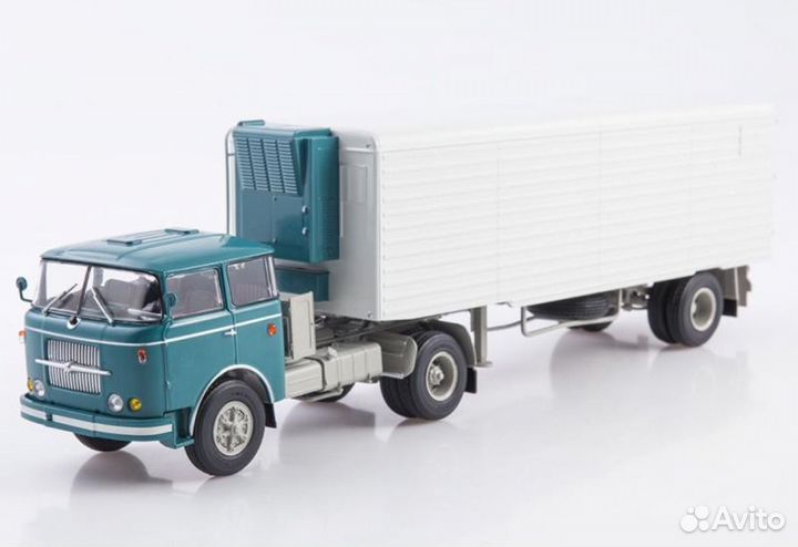 Skoda 706 rttn с полуприцепом Alka N12CH 1:43