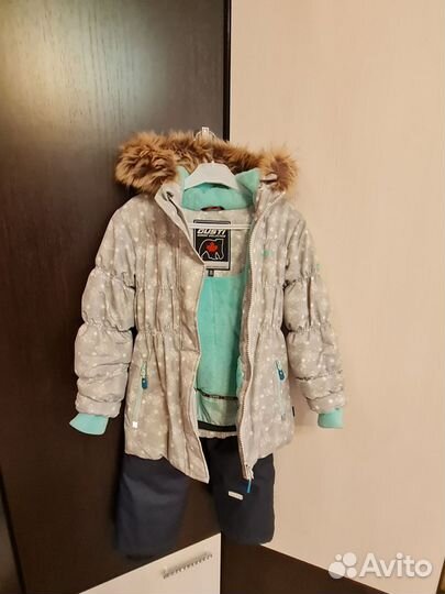 Курта финская мембрана Gusti+штаны р. 122-128 см