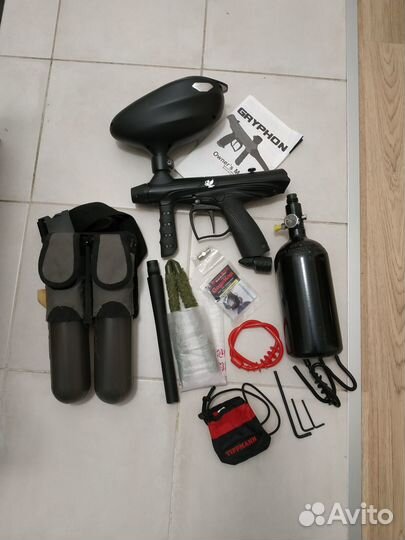 Маркер пейнтбольный Gryphon Tippmann в наборе