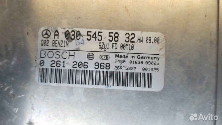 Блок управления двигателем Mercedes C W203, 2000