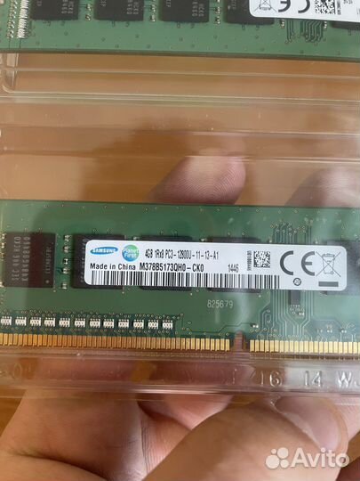 Оперативная память Samsung 4 гб x2